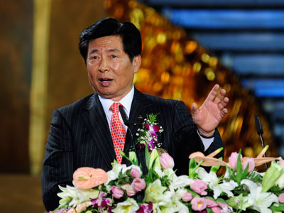 中国远洋总裁魏家福获十年商业领袖奖(图)-船舶