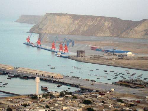 巴基斯坦政府拨款 大力兴建瓜达尔深水港(图) 