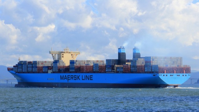 Maersk McKinney-Mller号集装箱船首航 - 航运