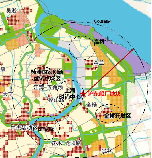 沪东船厂2021年启动搬迁,原址将打造成世界级滨水